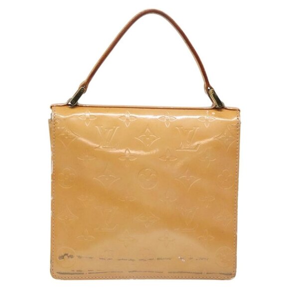 LOUIS VUITTON Vernis Spring Street Hand Bag Marshmallow Pink M91033 Auth BD1853 - Picture 2 of 16